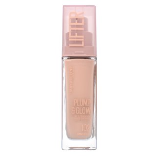 E-shop Maybelline Lifter Plump & Glow SPF 15 Foundation tekutý make-up pre zjednotenú a rozjasnenú pleť 102 30 ml