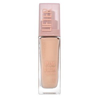 E-shop Maybelline Lifter Plump & Glow SPF 15 Foundation tekutý make-up pre zjednotenú a rozjasnenú pleť 110 30 ml