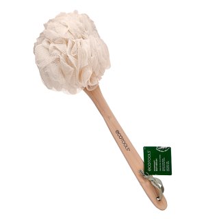 E-shop EcoTools EcoPouf sprchová kefa s dlhou rukoväťou Bath Brush