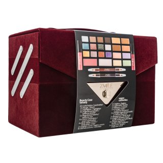 E-shop Zmile Cosmetics Beauty Case Velvety kozmetický kufrík 74 pcs