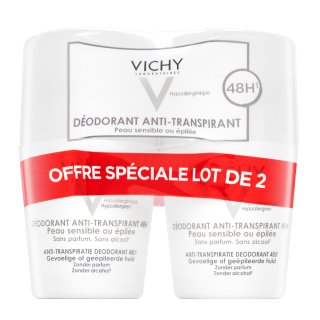 E-shop Vichy antiperspirant 48H Deodorant Anti-Transpirant Sensitive Roll-on 2 x 50 ml