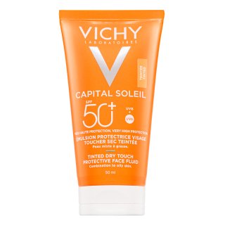 E-shop Vichy Capital Soleil opaľovací fluid Tinted Dry Touch Face Fluid SPF50 50 ml