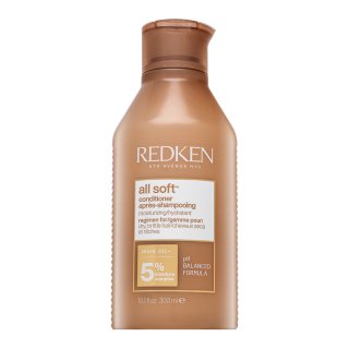 E-shop Redken All Soft Conditioner vyživujúci kondicionér pre suché a nepoddajné vlasy 300 ml