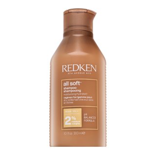 E-shop Redken All Soft Shampoo vyživujúci šampón pre suché a nepoddajné vlasy 300 ml