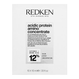 E-shop Redken Acidic Protein Amino Concentrate koncentrovaná obnovujúca starostlivosť pre veľmi suché a poškodené vlasy 10 x 10 ml