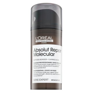 E-shop L´Oréal Professionnel Série Expert Absolut Repair Molecular Professional Leave-in Mask bezoplachová maska pre poškodené vlasy 100 ml