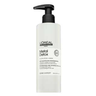 E-shop L´Oréal Professionnel Série Expert Metal Detox Professionnal Pre-Shampoo Treatment predšampónová starostlivosť pre lesk a ochranu farbených vlasov 250