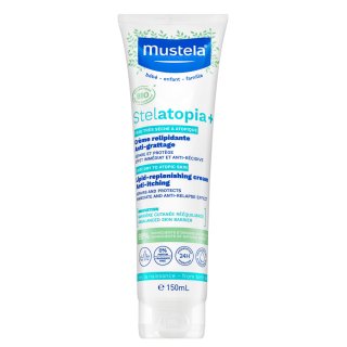 E-shop Mustela Stelatopia+ výživný upokojujúci krém Lipid-Replenishing Cream Anti-Itching 150 ml