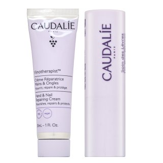 E-shop Caudalie Vinotherapist sada pre starostlivosť o pleť Hand & Nail Repairing Cream + Lips Conditioner 30 ml + 4,5 g