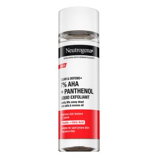 E-shop Neutrogena Clear & Defend+ peeling 7% AHA + Panthenol Liquid Exfoliant 125 ml