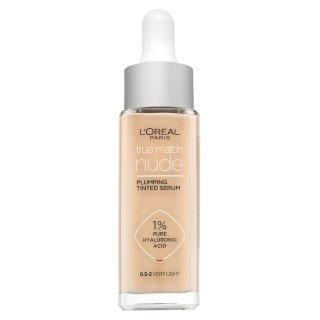 E-shop L´Oréal Paris True Match Nude Plumping Tinted Serum sérum pre zjednotenie farebného tónu pleti 0.5-2 Very Light 30 ml