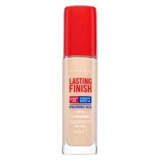 E-shop Rimmel London Lasting Finish 35HR SPF20 Full Coverage Lightweight Foundation dlhotrvajúci make-up pre zjednotenie farebného tónu pleti 001 30 ml