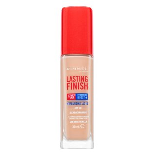 E-shop Rimmel London Lasting Finish 35HR SPF20 Full Coverage Lightweight Foundation dlhotrvajúci make-up pre zjednotenie farebného tónu pleti 150 30 ml