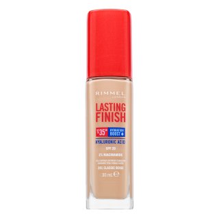 E-shop Rimmel London Lasting Finish 35HR SPF20 Full Coverage Lightweight Foundation dlhotrvajúci make-up pre zjednotenie farebného tónu pleti 201 30 ml