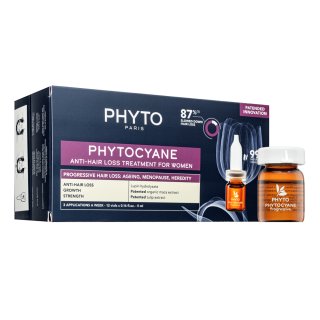 E-shop Phyto Phyto Cyane Progressive Hair-Loss Treatment for Women vlasová kúra proti vypadávaniu vlasov 12 x 5 ml