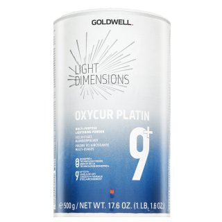 E-shop Goldwell Light Dimensions Oxycur Platin 9+ Multi-Purpose Lightening Powder púder pre zosvetlenie vlasov 500 g