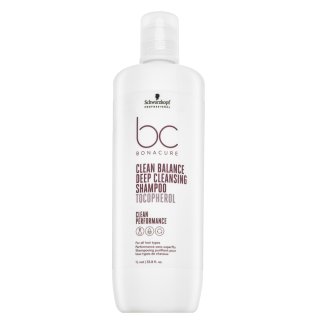 E-shop Schwarzkopf Professional BC Bonacure Clean Balance Deep Cleansing Shampoo Tocopherol hĺbkovo čistiaci šampón pre všetky typy vlasov 1000 ml