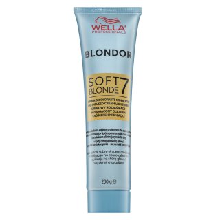 E-shop Wella Professionals Blondor Soft Blonde Cream Lotion krém pre zosvetlenie vlasov 200 g