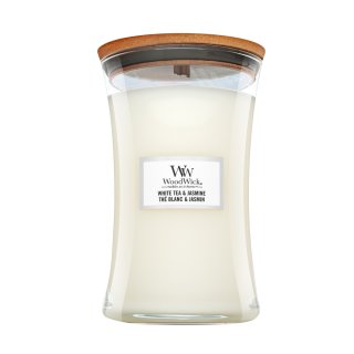 E-shop Woodwick White Tea & Jasmine vonná sviečka 610 g