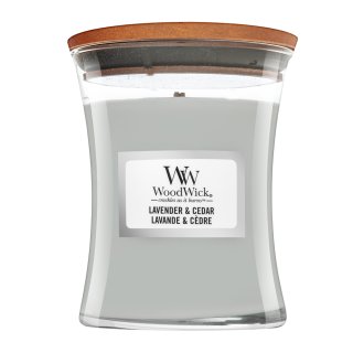 E-shop Woodwick Lavender & Cedar vonná sviečka 275 g