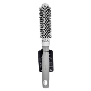 E-shop Olivia Garden Expert Blowout Shine Round Brush White & Grey 20 mm kefa na vlasy