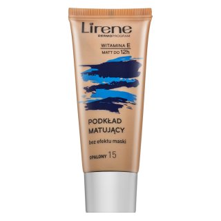 E-shop Lirene Nature Matte Fluid fluidný make-up so zmatňujúcim účinkom 15 Tanned 30 ml