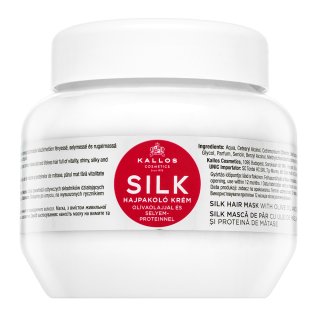 E-shop Kallos Silk Hair Mask uhladzujúca mask pre hrubé a nepoddajné vlasy 275 ml