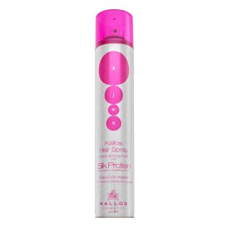 E-shop Kallos Silk Protein Hair Spray Extra Strong Hold silný lak na vlasy 500 ml