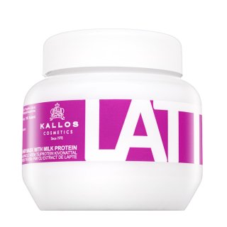 E-shop Kallos Latte Hair Mask posilňujúca maska pre farbené, chemicky ošetrené a zosvetlené vlasy 275 ml