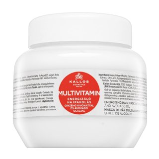 E-shop Kallos Multivitamin Energising Hair Mask vyživujúca maska pre oslabané vlasy 275 ml