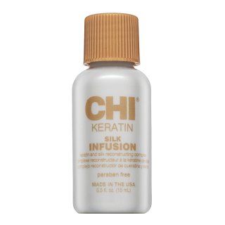 E-shop CHI Keratin Silk Infusion vlasová kúra pre hrubé a nepoddajné vlasy 15 ml