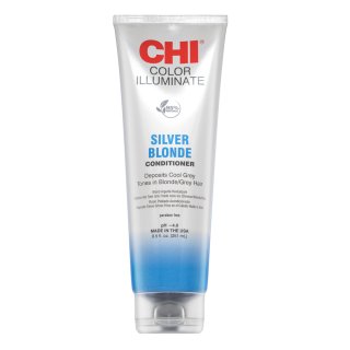 E-shop CHI Ionic Color Illuminate Conditioner tónovací kondicionér pre oživenie farby Silver Blonde 251 ml