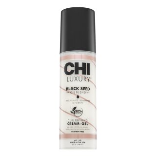 E-shop CHI Luxury Black Seed Oil Curl Defining Gel-Cream gélový krém pre definíciu vĺn 148 ml