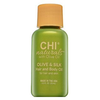 E-shop CHI Naturals with Olive Oil Olive & Silk Hair and Body Oil olej na vlasy a telo 15 ml