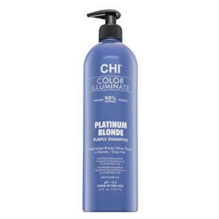 E-shop CHI Color Illuminate Platinum Blonde Purple Shampoo rozjasňujúci šampón pre platinovo blond a šedivé vlasy 739 ml