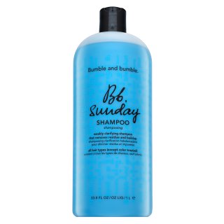 E-shop Bumble And Bumble BB Sunday Shampoo hĺbkovo čistiaci šampón pre všetky typy vlasov 1000 ml