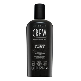 E-shop American Crew Daily Silver Shampoo šampón pre šedivé vlasy 250 ml