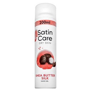 E-shop Gillette Satin Care gél na holenie Shea Butter Silk Shave Gel 200 ml