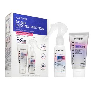 E-shop Kativa Bond Reconstruction System Total Plex vlasová kúra pre poškodené vlasy 70 ml + 60 ml