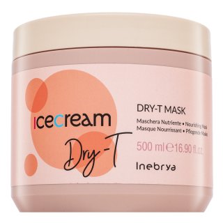 E-shop Inebrya Ice Cream Dry-T Dry-T Mask hydratačná maska pre suché a lámavé vlasy 500 ml