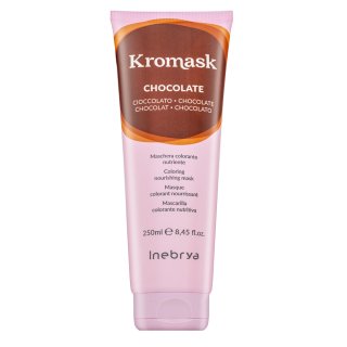 E-shop Inebrya Kromask Coloring Nourishing Mask vyživujúca maska ​​s farebnými pigmentmi pre hnedé vlasy Chocolate 250 ml