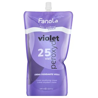 E-shop Fanola No Yellow Color Violet Peroxyde vyvíjacia emulzia pre neutralizáciu žltých tónov 7% 25 Vol. 1000 ml