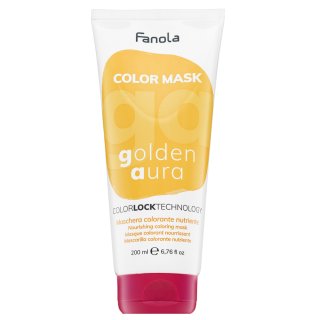 E-shop Fanola Color Mask vyživujúca maska ​​s farebnými pigmentmi pre oživenie farby Golden Aura 200 ml
