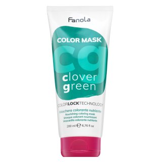 E-shop Fanola Color Mask vyživujúca maska ​​s farebnými pigmentmi pre oživenie farby Clover Green 200 ml