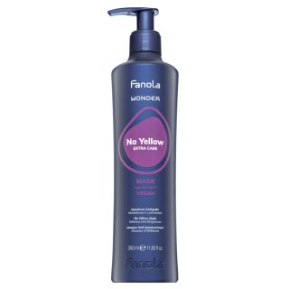 E-shop Fanola Wonder No Yellow Extra Care Mask neutralizujúca maska proti žltnutiu odtieňov 350 ml