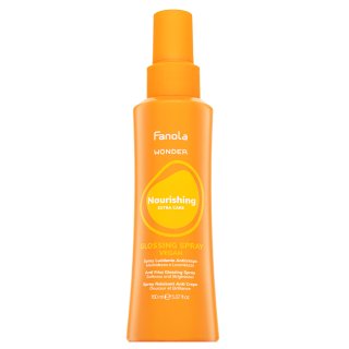 E-shop Fanola Wonder Nourishing Extra Care Glossing Spray bezoplachová starostlivosť pre hebkosť a lesk vlasov 150 ml