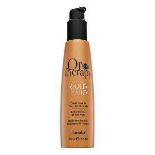 E-shop Fanola Oro Therapy Gold Fluid rozjasňujúci fluid pre ľahké rozčesávanie vlasov 200 ml
