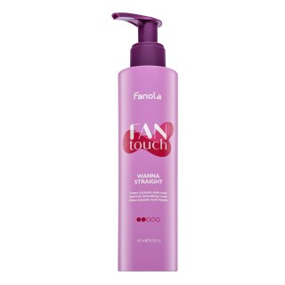 E-shop Fanola Fan Touch Wanna Straight Anti-Frizz Smoothing Cream uhladzujúci krém proti krepateniu vlasov 195 ml