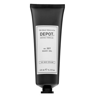 E-shop Depot No. 307 Black Gel stylingový gél pre tmavé vlasy 125 ml