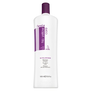 E-shop Fanola No Yellow Mask maska pre platinovo blond a šedivé vlasy 1000 ml